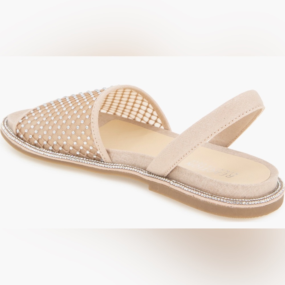 Reaction Kenneth Cole Saavi Rhinestone Mesh Sandal. Ladies 8.5 - Picture 2 of 15